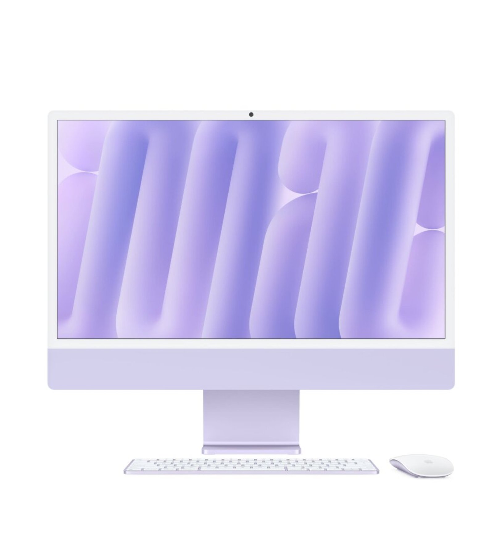 Apple iMac 24", 2024, Retina 4,5K, M4 10Core CPU, 10Core GPU/16Гб/256Гб SSD, Фиолетовый
