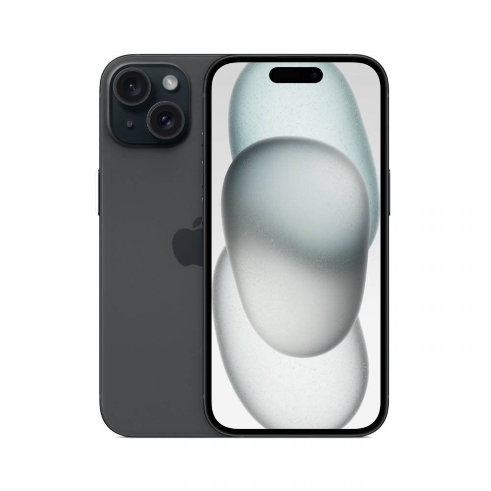 iPhone 15 128Гб (1sim + eSIM / 99%) Черный - БУ ★★★★★