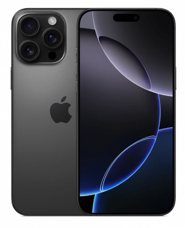 Смартфон Apple iPhone 16 Pro Max 1Тб (eSIM) Черный титан - Активированный