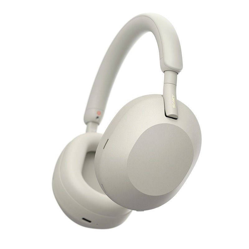 Беспроводные наушники Sony WH-1000XM5/B, Серебристый