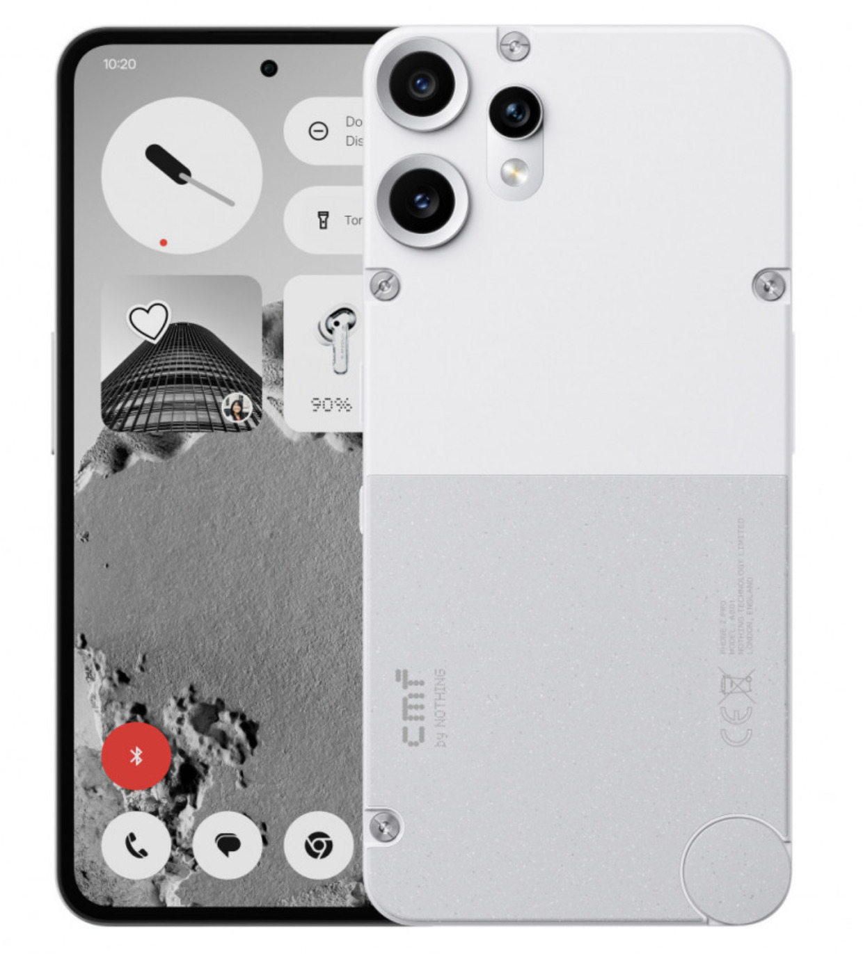 Смартфон Nothing CMF Phone Pro 2 8/128Гб, Белый