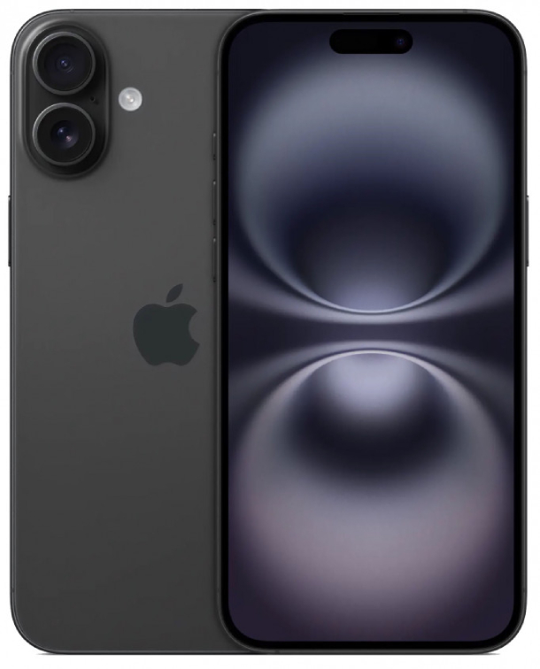 Смартфон Apple iPhone 16 Plus 512Гб (1 sim + eSIM) Черный