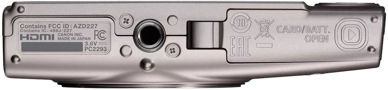 Фотоаппарат Canon IXY650 PowerShot, Серебристый в 