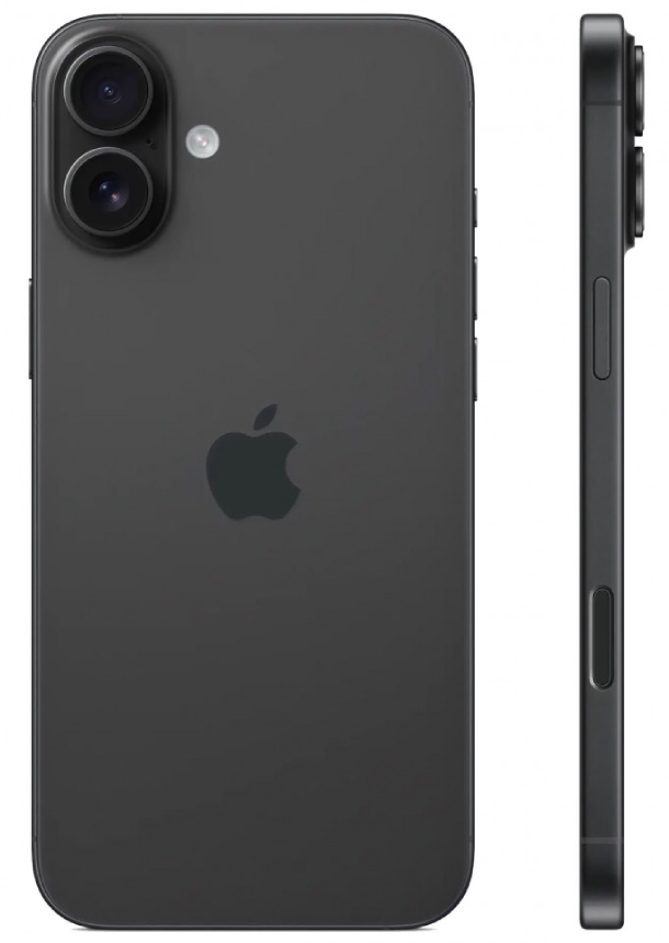 Смартфон Apple iPhone 16 256Гб (1 sim + eSIM) Черный