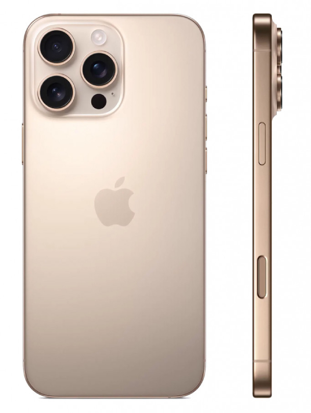 Смартфон Apple iPhone 16 Pro Max 1Тб (1 sim + eSIM) Пустынный титан