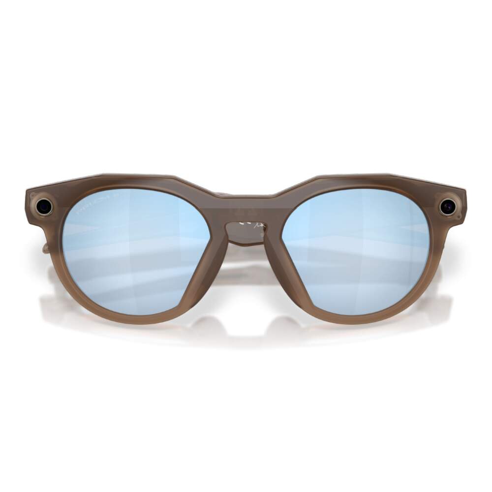 RayBan Meta Oakley HSTN Brown Smoke Prizm Deep Water Polarized, Коричневый в 