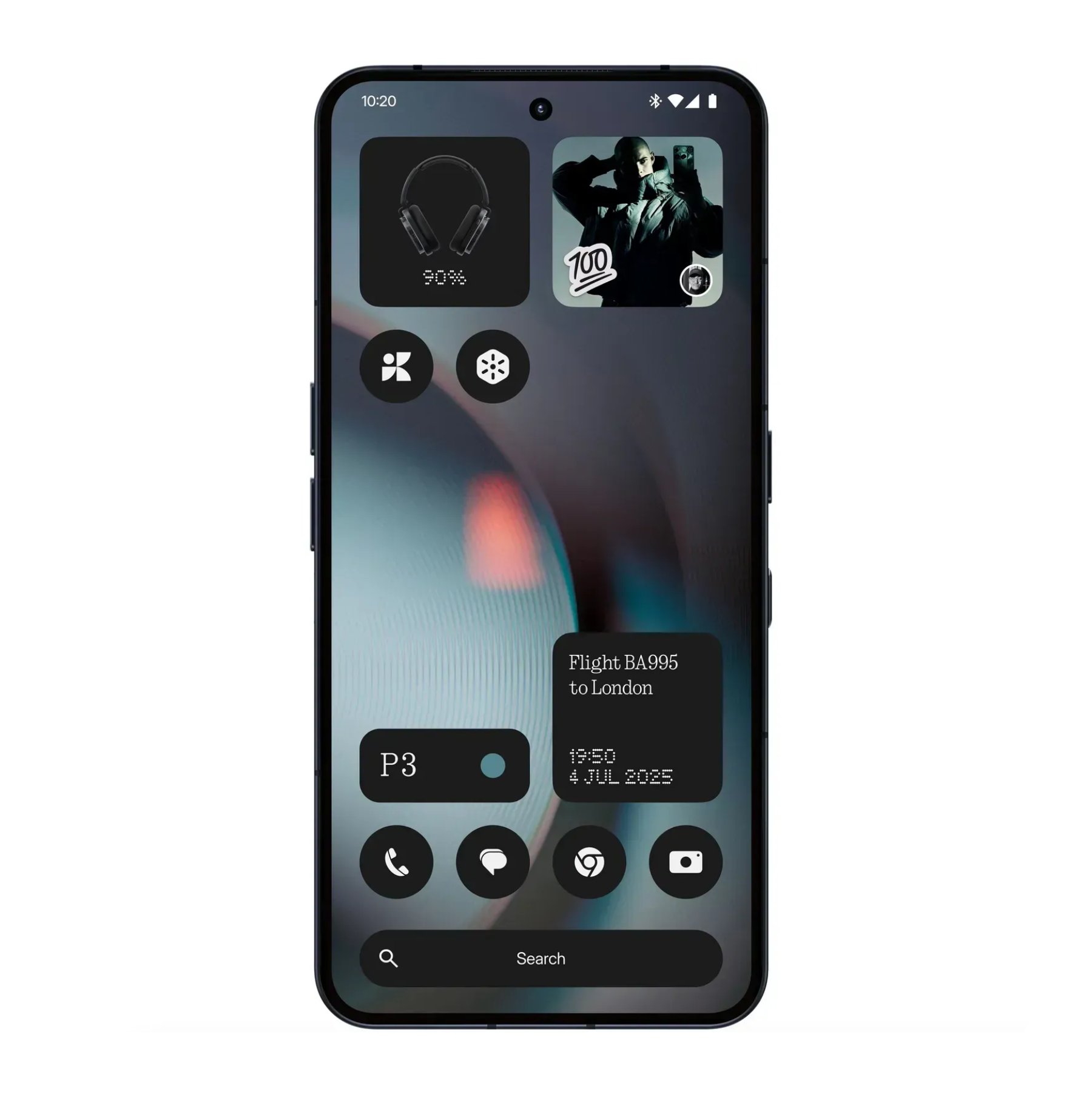 Nothing Phone (3) 12/256Гб, Черный