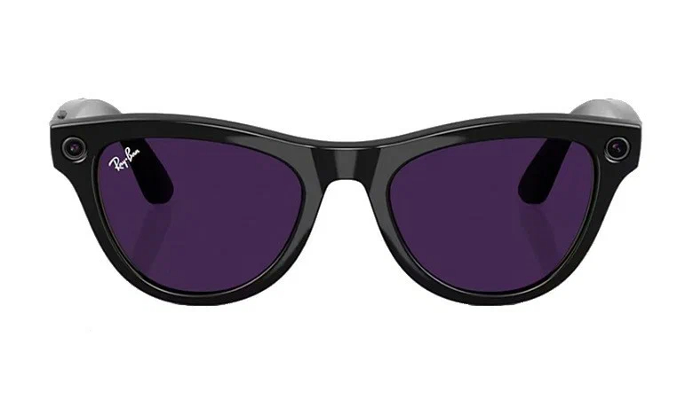 RayBan Meta Skyler RW4010 Shiny Black Amethyst (150 - 52 Size), Черный в 