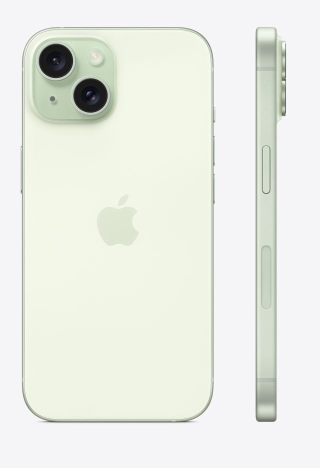Смартфон Apple iPhone 15 128Гб (1 sim + eSIM) Зеленый
