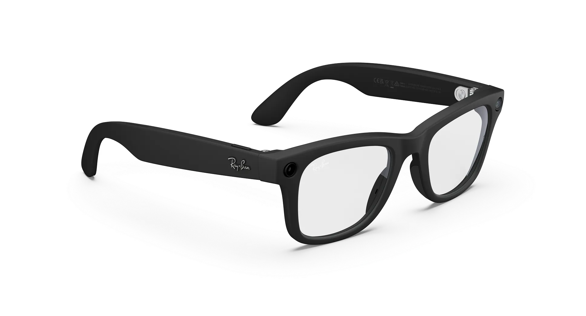 Умные очки Ray Ban Wayfarer (Gen 2) RW4012 Matte Black/Clear (S 53) L 155-53mm в 