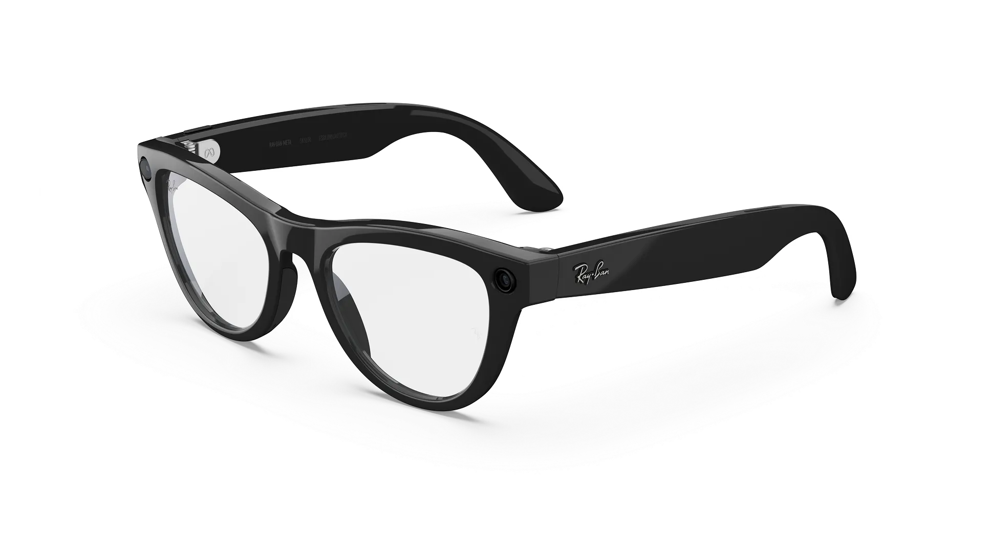 Умные очки Ray Ban Skyler (Gen 2) RW4014 Shiny Black/Clear (150 - 52мм) в 