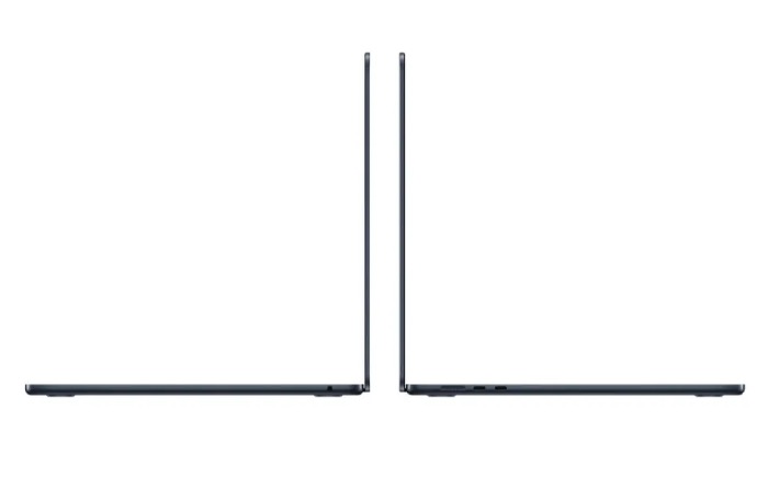 Ноутбук Apple MacBook Air 15" (Early 2024) MXD43 (8C CPU/10C GPU/M3/16Гб/512Гб SSD) Темная ночь
