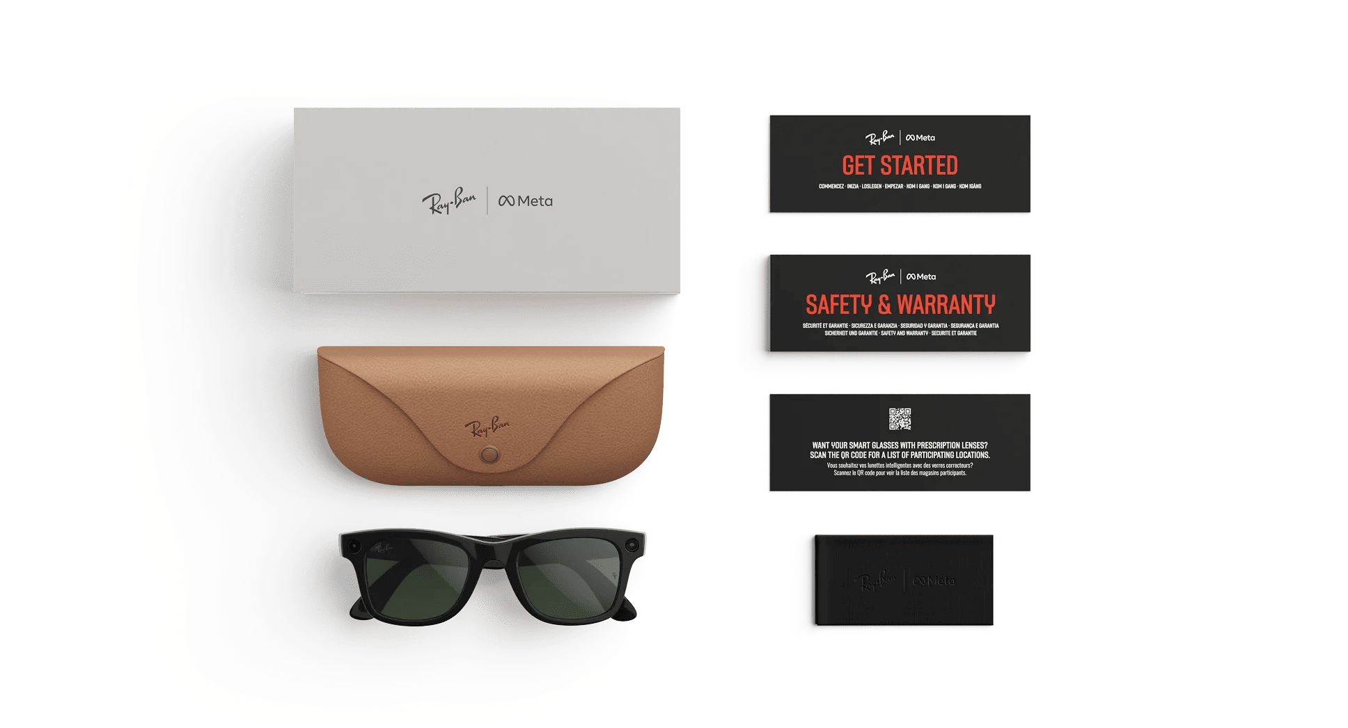 Умные очки RayBan Wayfarer (Gen 2) RW4012 Shiny Black/Graphite Green Transitions L 153-53mm (601/1M53) в 